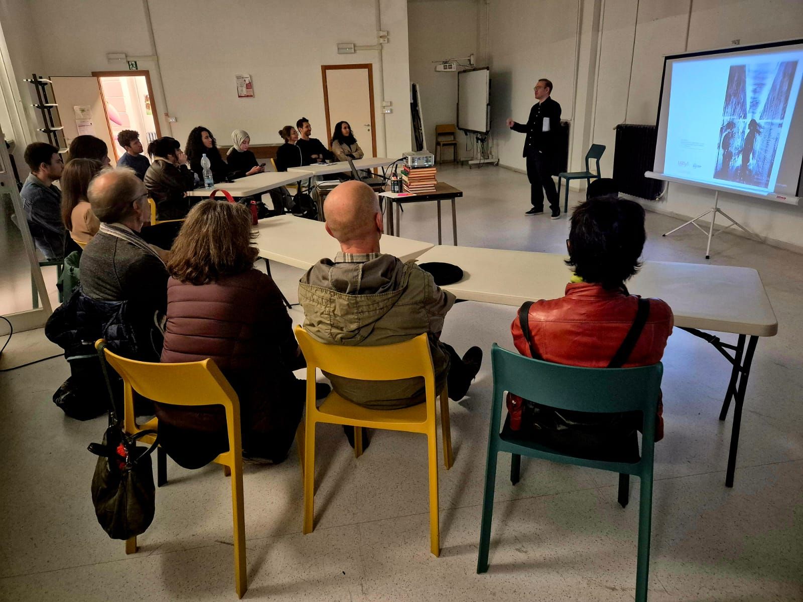 A Room Full of Rooms workshop at Beeozanam, Turin